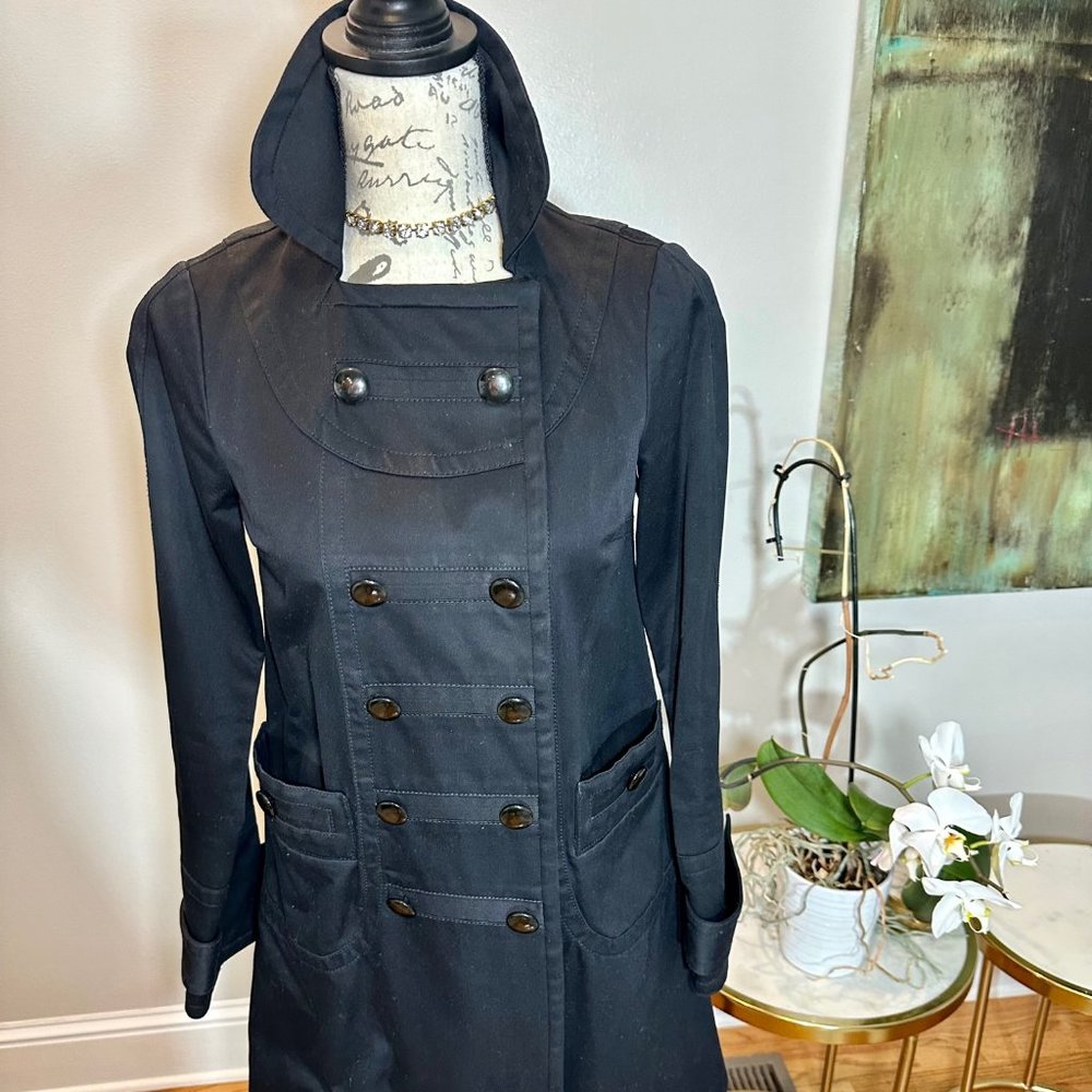 Marc by Marc Jacobs Navy Blue Trench Coat- XS